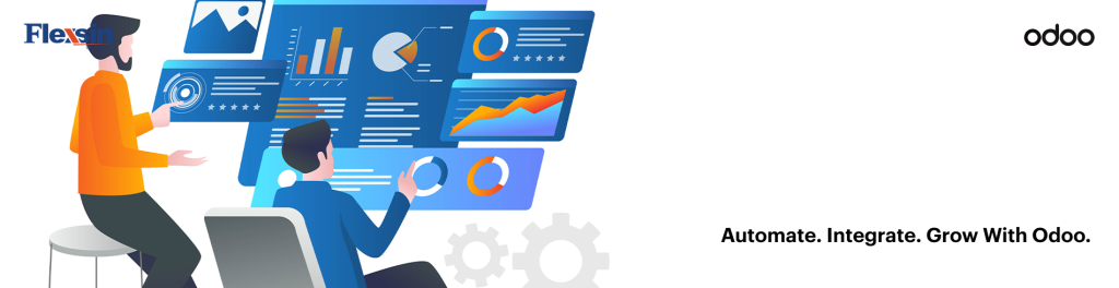 Odoo CRM connected with ERP, accounting, and shipping tools through API integration for unified B2B workflow.