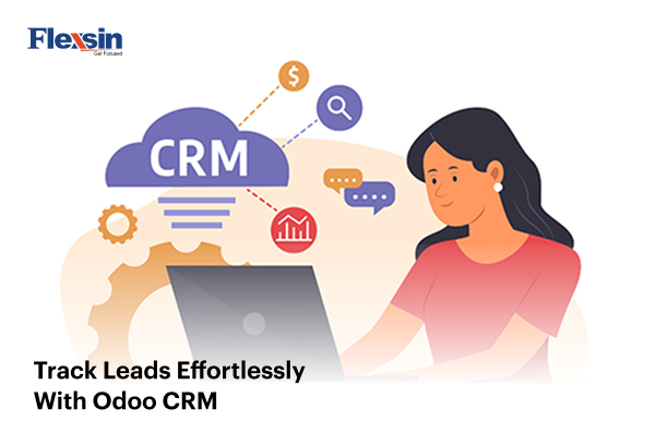 Dashboard view of lead tracking in Odoo CRM