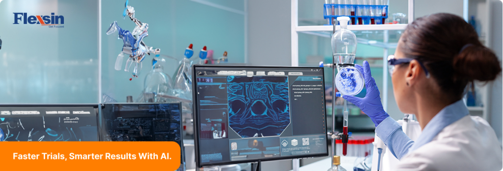AI for Clinical Trial Efficiency: Utilizing artificial intelligence to increase clinical trial speed and accuracy | Flexsin 