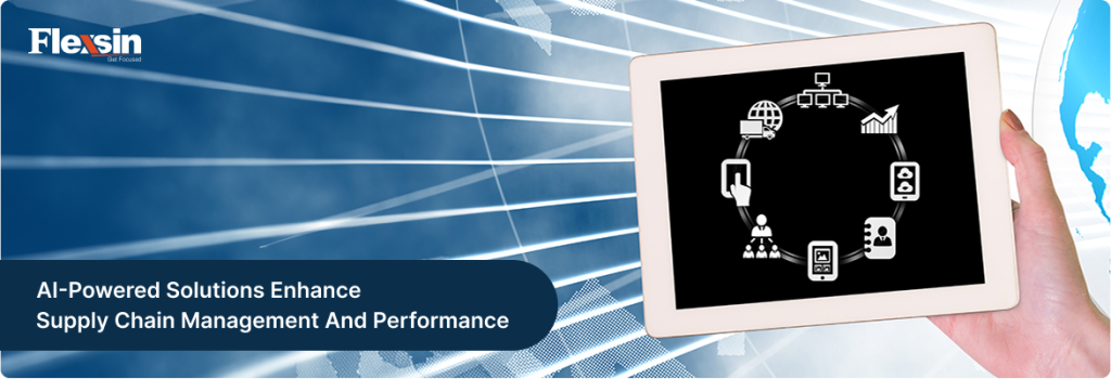 AI for demand forecasting uses predictive analytics to optimize inventory levels, reducing stockouts and overstocking in supply chains | Flexsin 