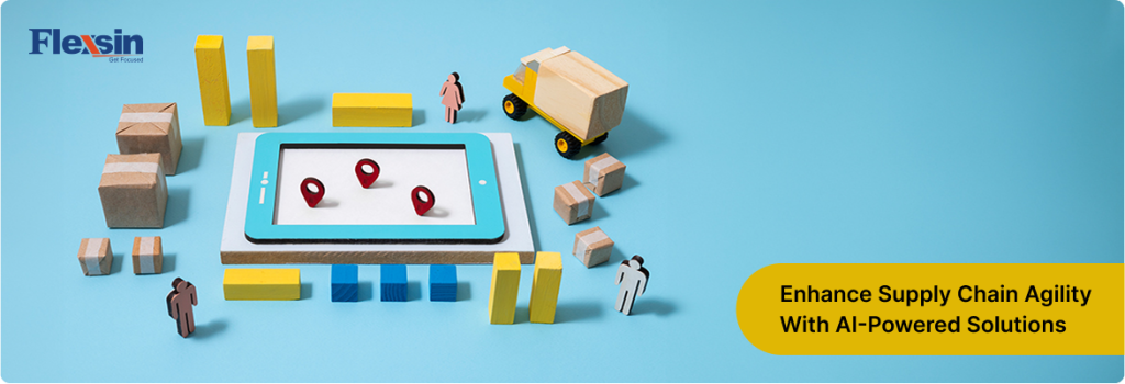 AI supply chain solutions help businesses achieve cost savings through intelligent automation and data-driven insights for better logistics management | Flexsin 