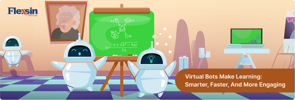 EdTech chatbot solutions offering dynamic student support bots that integrate seamlessly with LMS for enhanced virtual classroom experiences | Flexsin 