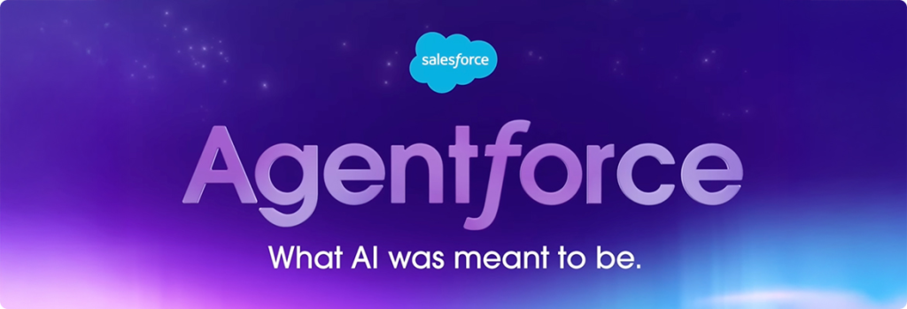 Salesforce Agentblazer logo, representing what AI was meant to be for SMBs and enterprises 