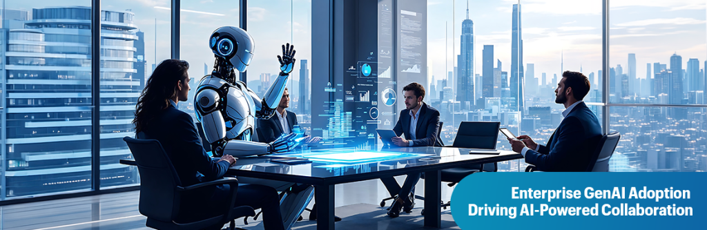 Enterprise GenAI adoption enabling human-AI collaboration through agentic AI | Flexsin 