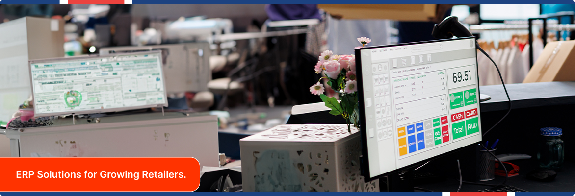 ERP for small businesses improving retail operations and customer service management | Flexsin