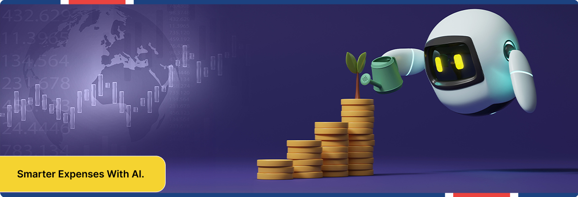 AI for cost reduction image displaying financial growth and operational efficiency.