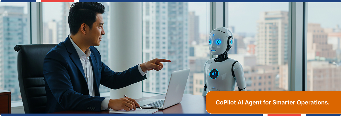 CoPilot AI agent assisting business leaders with data-driven insights and strategic planning.