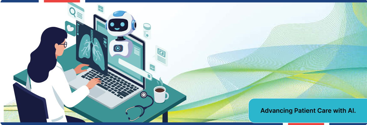Microsoft Healthcare Cloud enabling AI-powered medical analysis and clinical decision support.