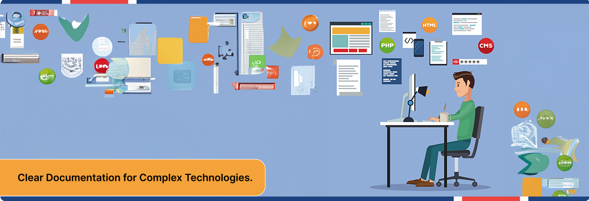 Technical writing and documentation professional creating software guides.