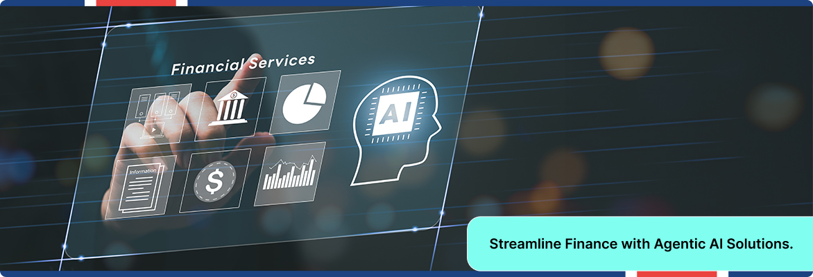 Agentic AI in banking streamlining financial workflows with intelligent automation.