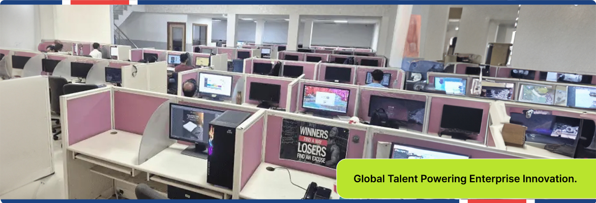 Global Capability Center workforce supporting enterprise technology and shared services.