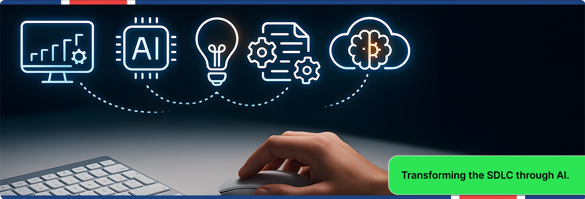 AI-powered software development lifecycle with automated workflows and analytics.