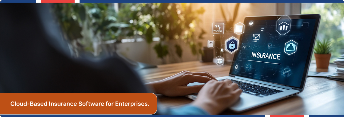 Commercial insurance software with secure digital access for policy and claims management.
