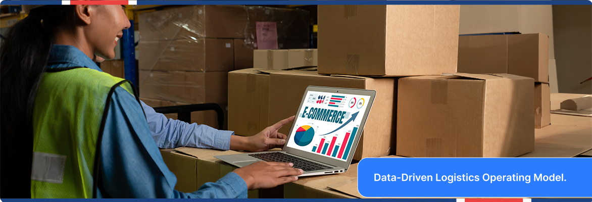 Ecommerce analytics platform supporting a data-driven logistics operating model.