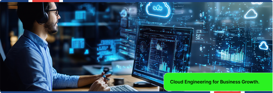 Cloud engineering team supporting migration, modernization, and optimization.